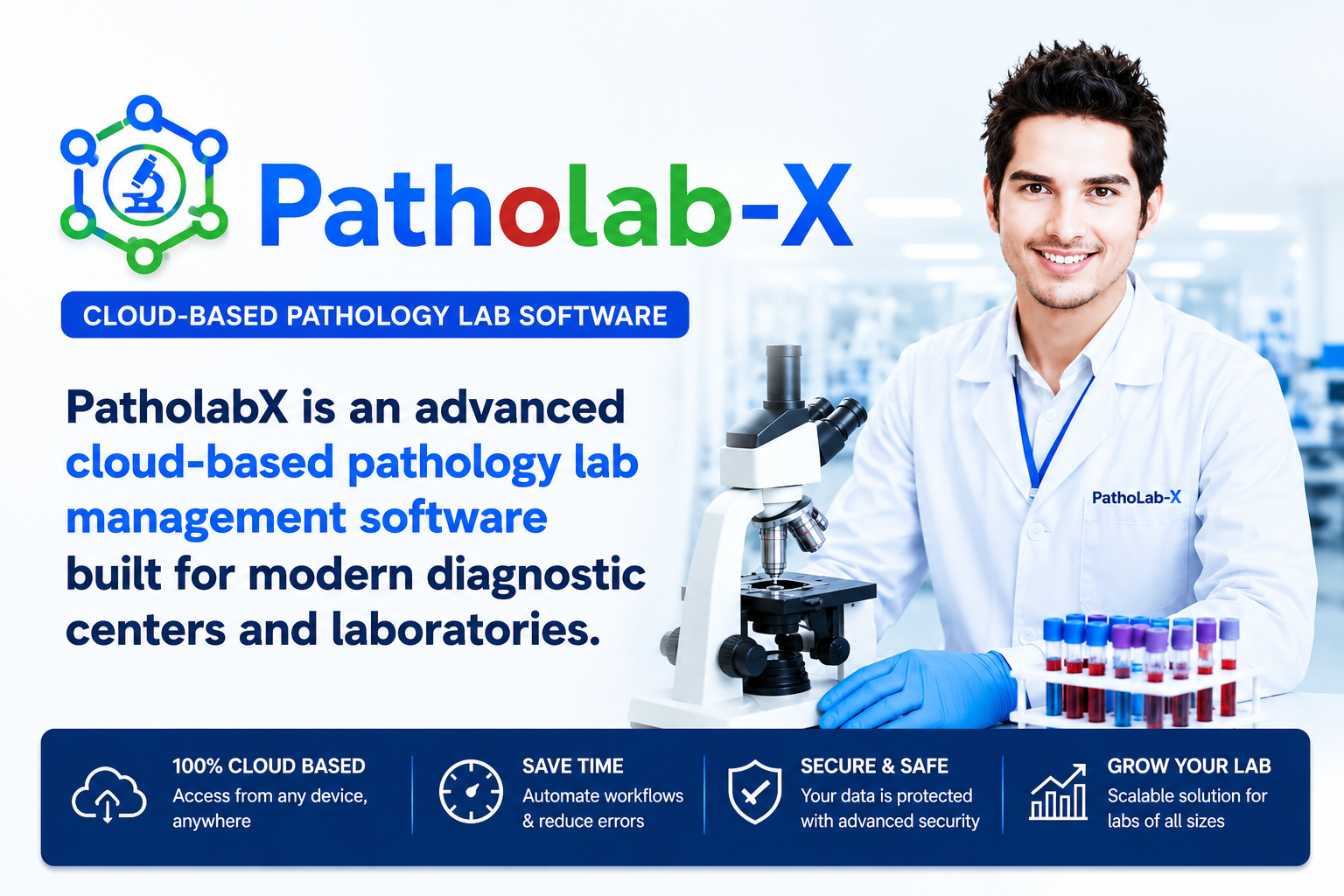 Modern Laboratories Run on Patholab-X Dashboard